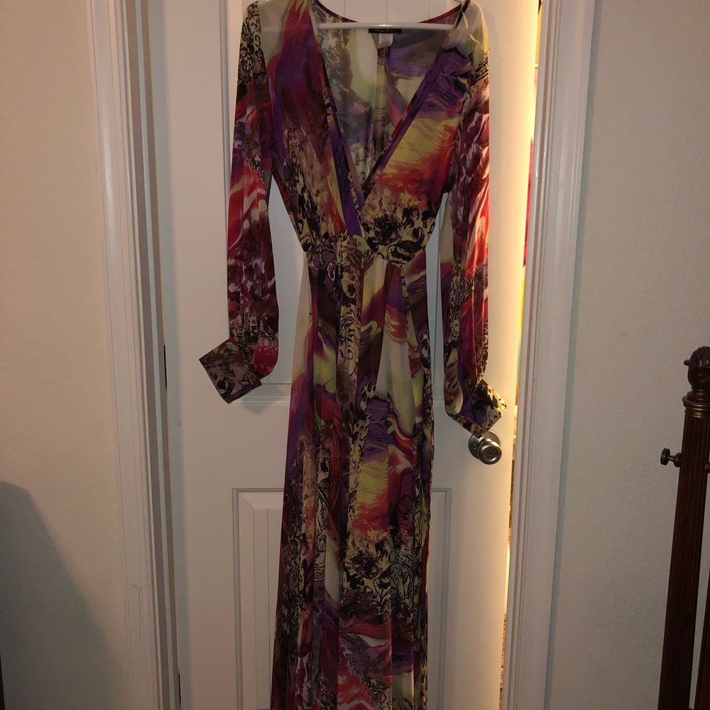 Women’s Long Sleeve Maxi Dress